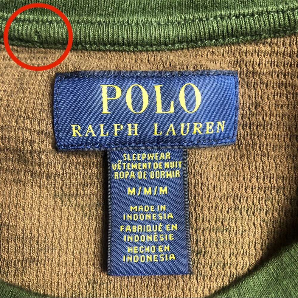 Polo Ralph Lauren Men’s Camo Thermal Long Sleeve Top - Picture 10 of 10